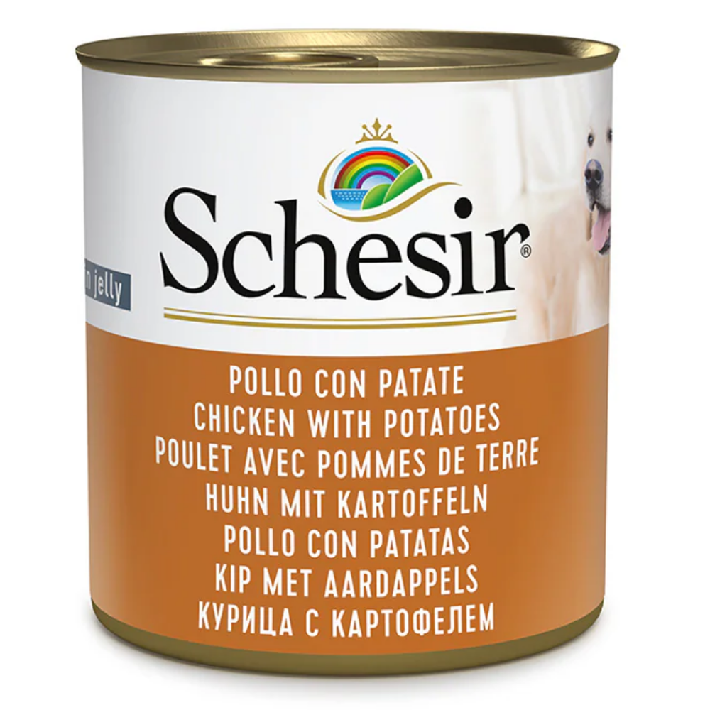 Schesir Lata de Perro 285 g al mejor precio -todoastorenimal.com