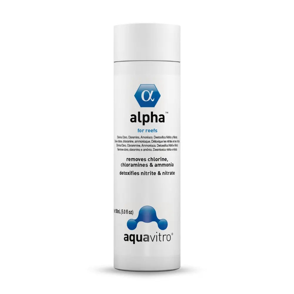 Seachem Aquavitro Alpha Acondicionador Concentrado para Acuarios Marinos y de Arrecife al mejor precio -todoastorenimal.com