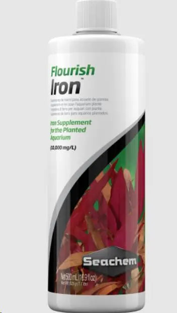 Seachem Flourish Iron 500Ml(Agua Dulce) - Precios Más Baratos - Todoanimal