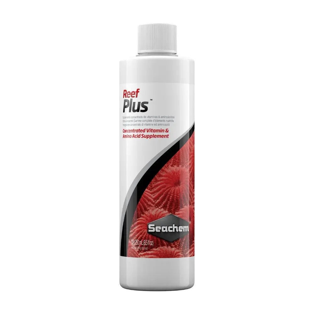 Seachem Reef Plus Vitamina, Minerales y Aminoácidos para Acuarios de Agua Marina al mejor precio -todoastorenimal.com