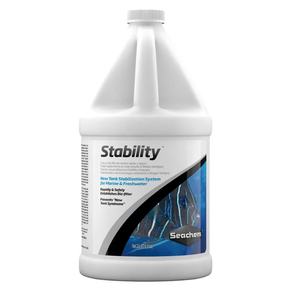 Seachem Stability Bacterias Beneficiosas para Agua Dulce y Salada al mejor precio -todoastorenimal.com