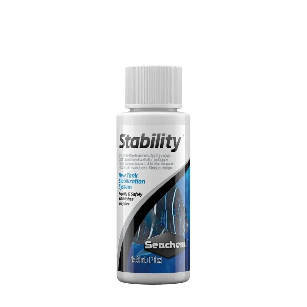 Seachem Stability Bacterias Beneficiosas para Agua Dulce y Salada al mejor precio -todoastorenimal.com