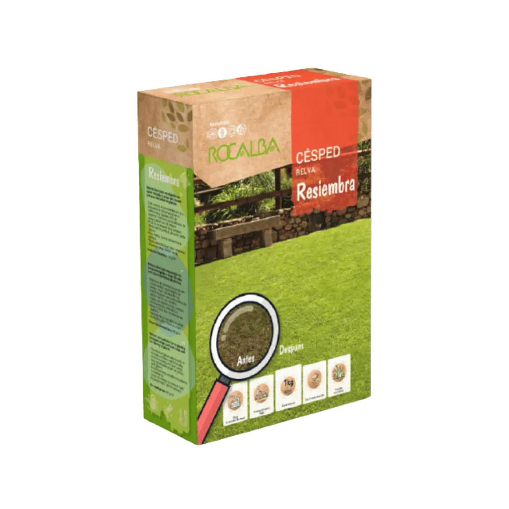 Semilla Césped Resiembra Fórmula Universal Resistente Rocalba al mejor precio -todoastorenimal.com