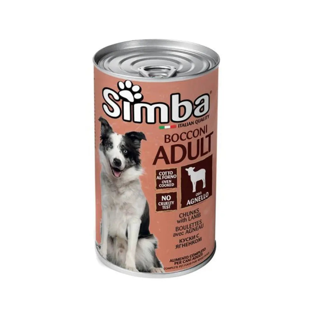 Simba Lata Bocados Comida Húmeda para Perros 1230 gr al mejor precio -todoastorenimal.com