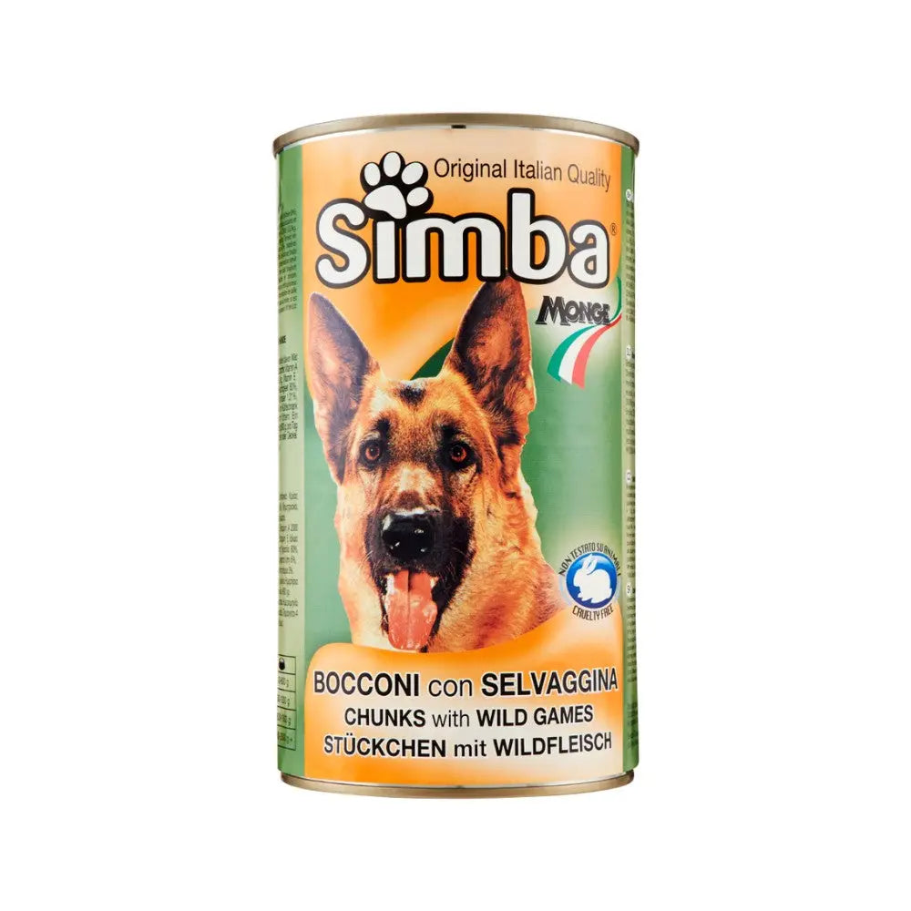 Simba Lata Bocados Comida Húmeda para Perros 1230 gr al mejor precio -todoastorenimal.com