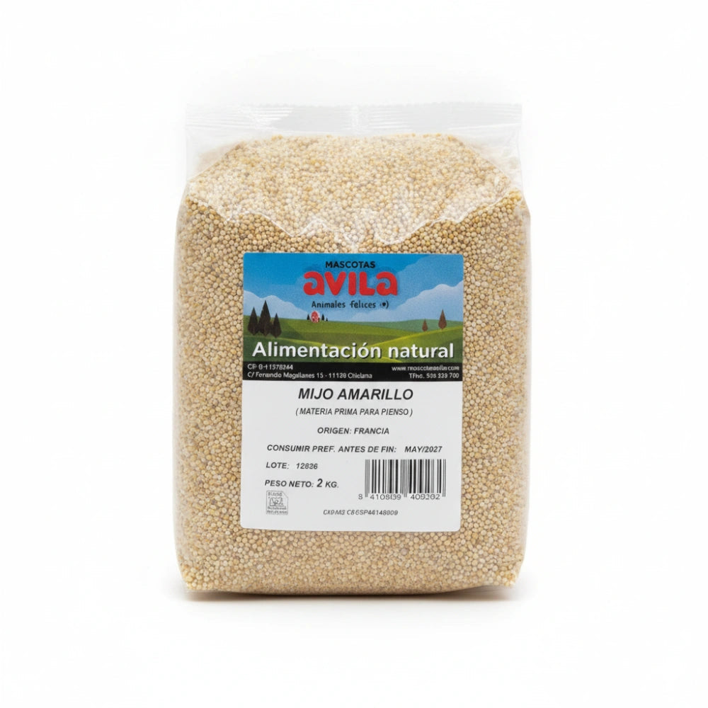 Sinfonía Mijo Amarillo Bolsa 2 kg al mejor precio -todoastorenimal.com