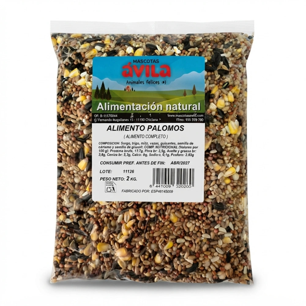 Sinfonía Mixtura Palomo Bolsa 2 kg Comida para Pájaros al mejor precio -todoastorenimal.com