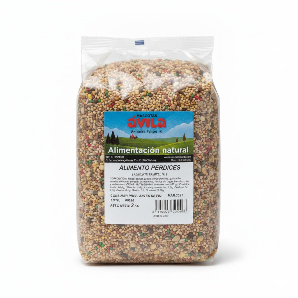 Sinfonía Mixtura Perdices Bolsa 2 kg al mejor precio -todoastorenimal.com