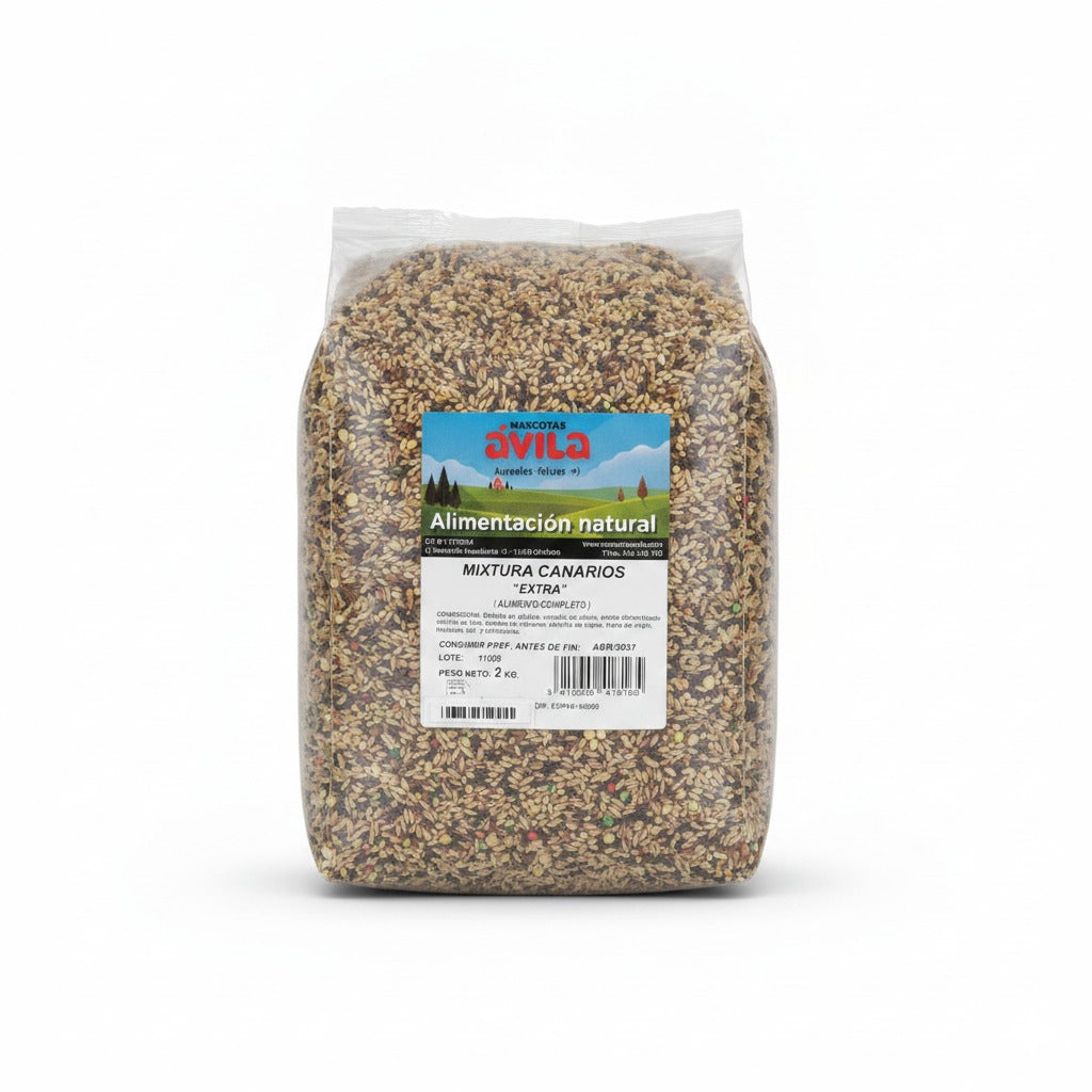 Sinfonía Mixtura para Canarios con Alpiste Extra Bolsa al mejor precio -todoastorenimal.com