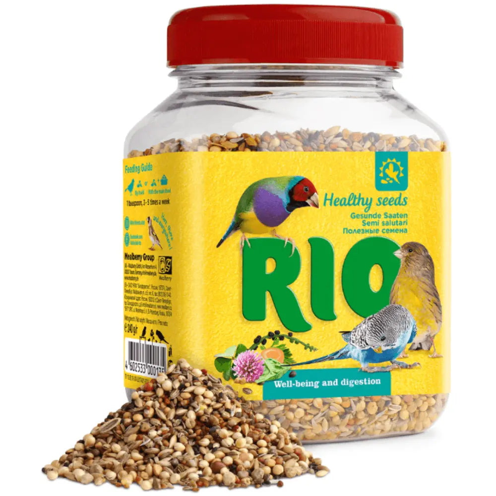 Snack Semillas Saludables Natural Para Aves 240 g Rio al mejor precio -todoastorenimal.com