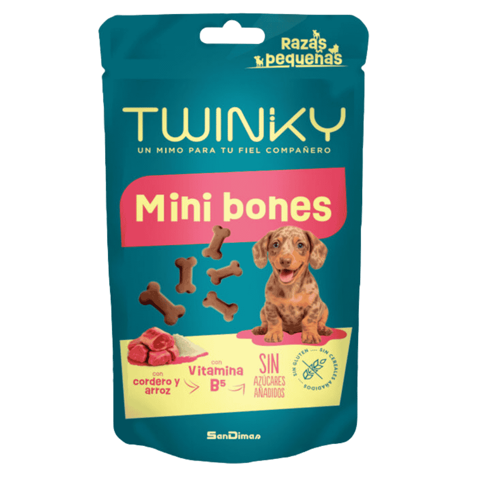 Snack Twinky Minibones 100 g para Perros al mejor precio -todoastorenimal.com