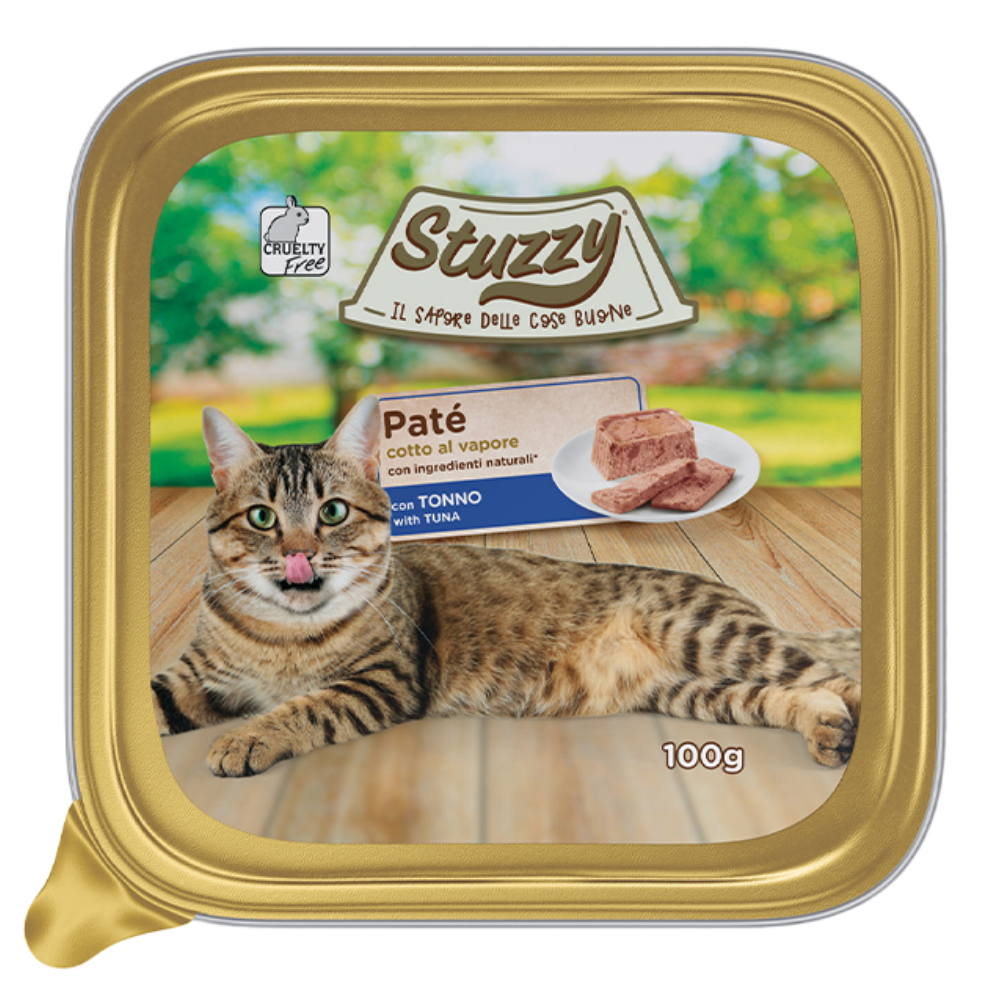 Stuzzy Tarrinas Para Gato Adulto 100 g al mejor precio -todoastorenimal.com
