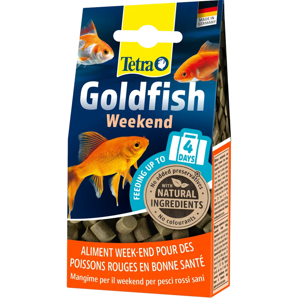 Tetra Goldfish Weekend 40 uds (Fin de Semana-Vacaciones) al mejor precio -todoastorenimal.com