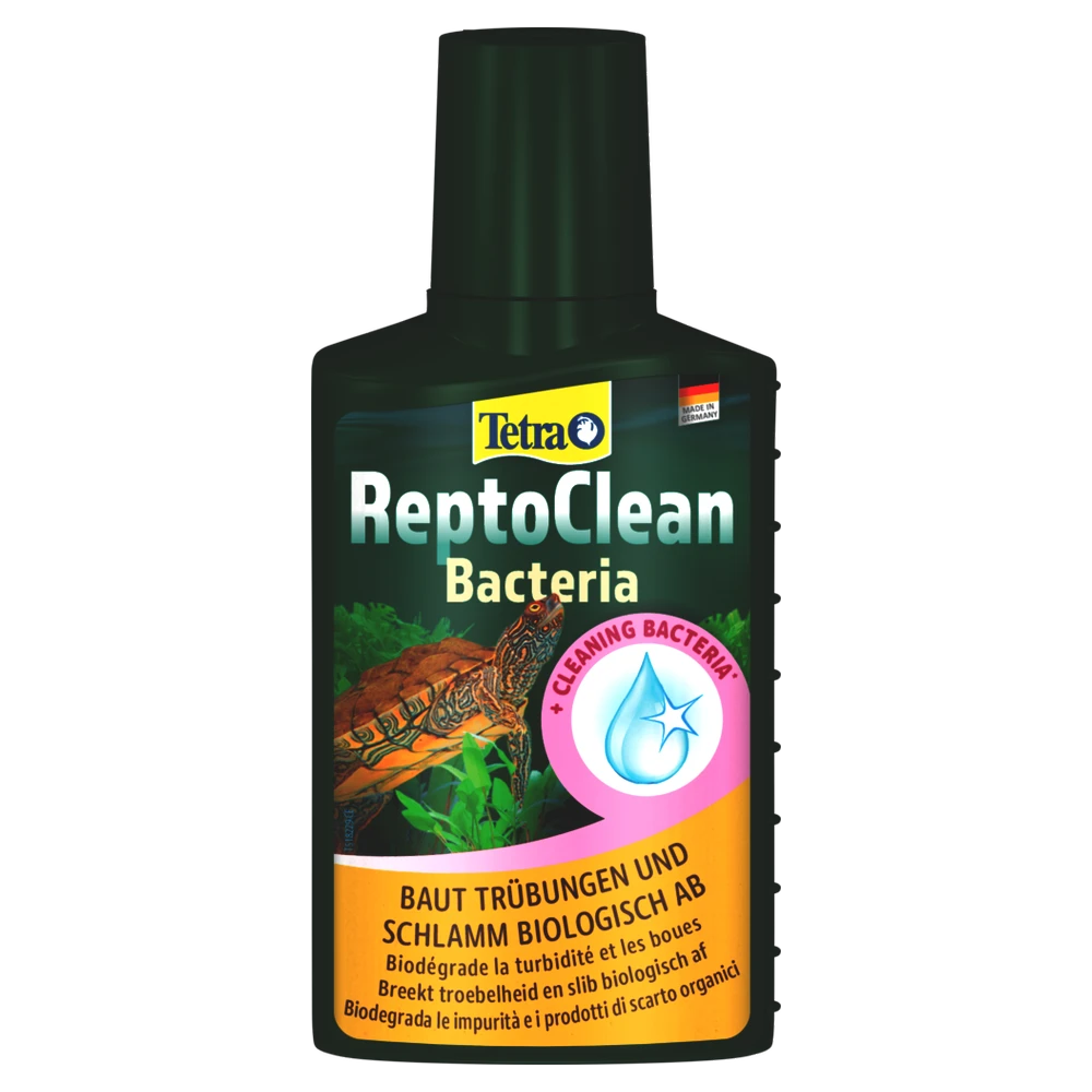 Tetra ReptoClean 100 ml Esporas de Bacterias Limpiadoras de Agua para Tortugas al mejor precio -todoastorenimal.com