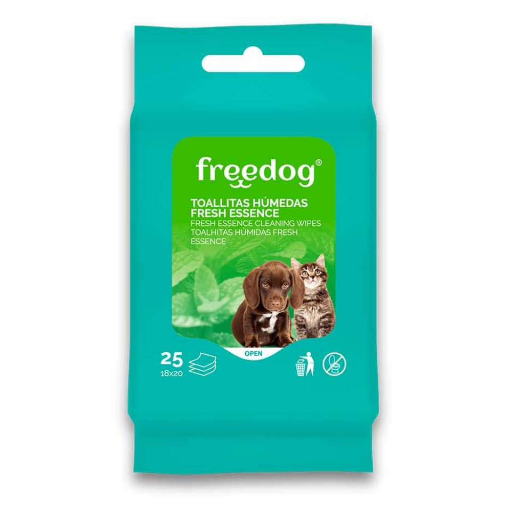 Toallitas Húmedas Fresh (Aloe Vera) Pocket 25Udes 18X20 cm al mejor precio -todoastorenimal.com