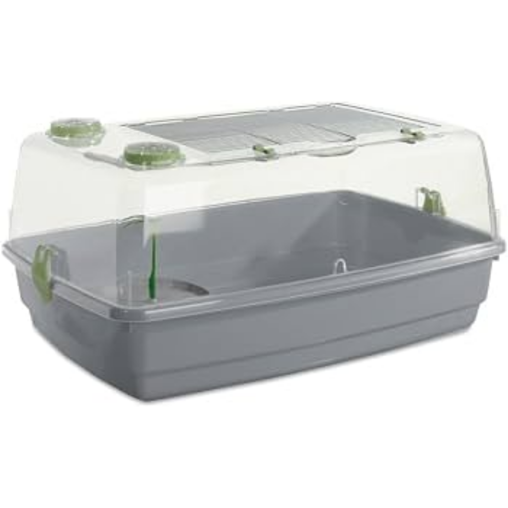 Tortuguera 500 Gris Pistacho (56X38,8X25,5 cm)Voltrega al mejor precio -todoastorenimal.com