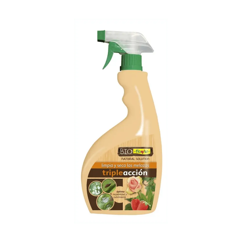 Triple Acción Ecológico 750 ml Flower al mejor precio -todoastorenimal.com