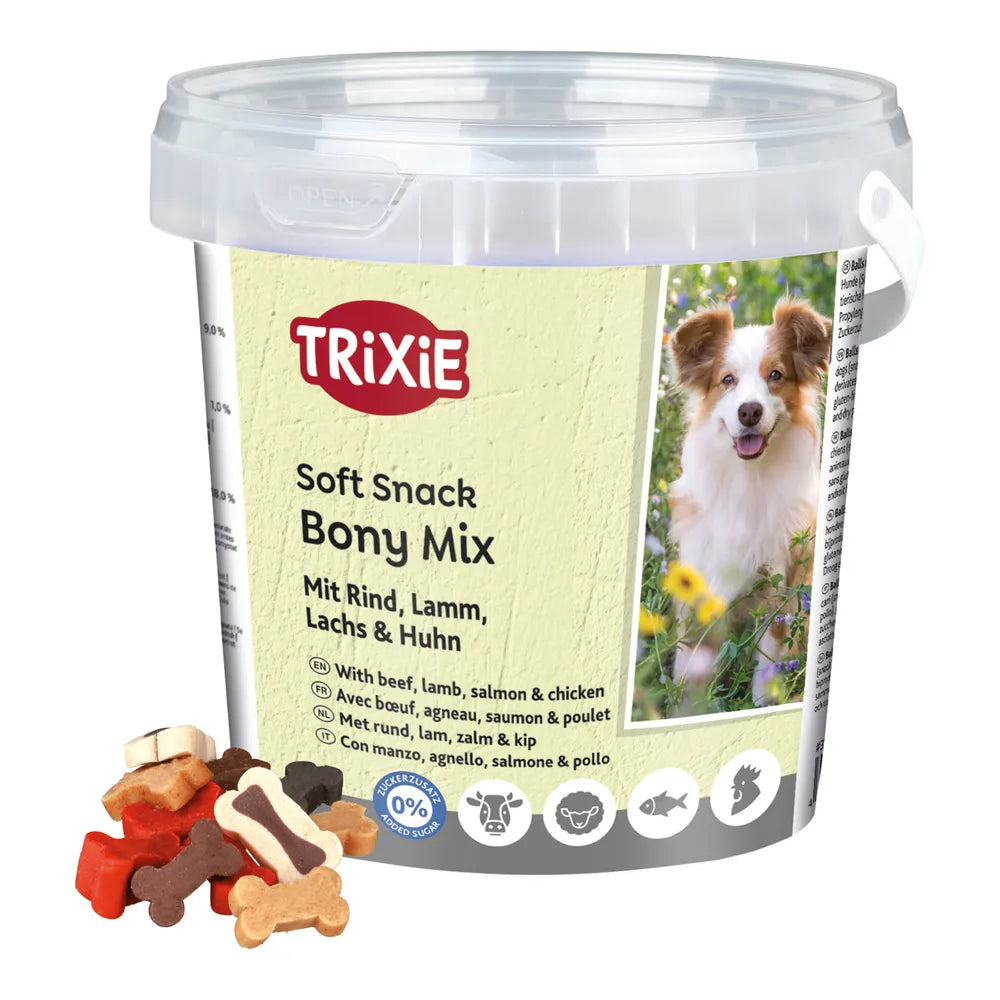 Trixie Bote Soft Snack Bony Mix 500 g para Perros al mejor precio -todoastorenimal.com