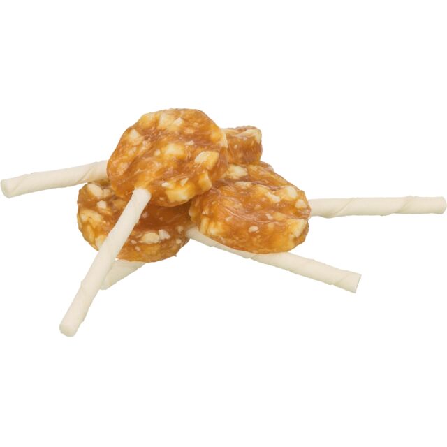 Trixie Snack Denta Fun Chicken Cheese Lolly 10cm al mejor precio -todoastorenimal.com