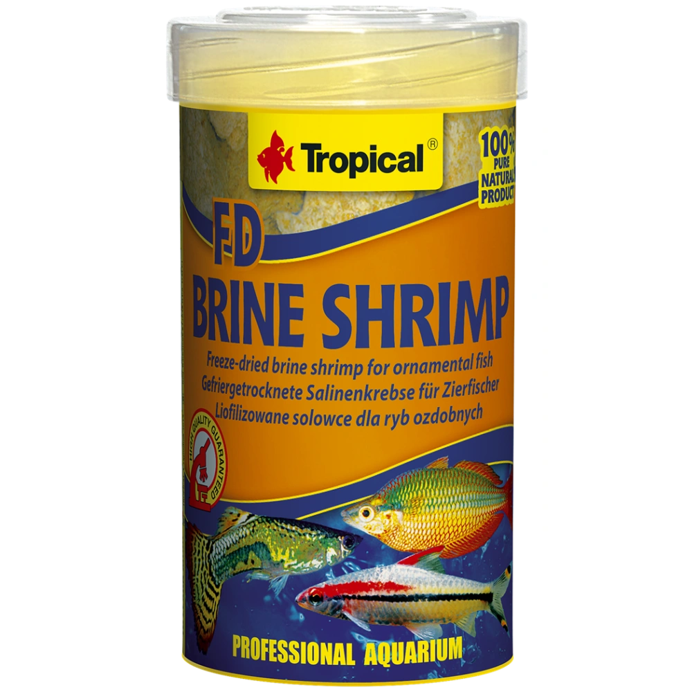 Tropical Brine Shrimp Alimento para Peces 100ml al mejor precio -todoastorenimal.com