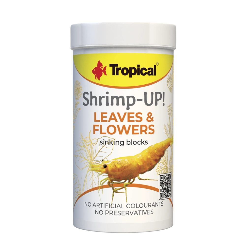 Tropical Shrimp-Up Hojas & Flores Alimento para Camarones 100ml al mejor precio -todoastorenimal.com