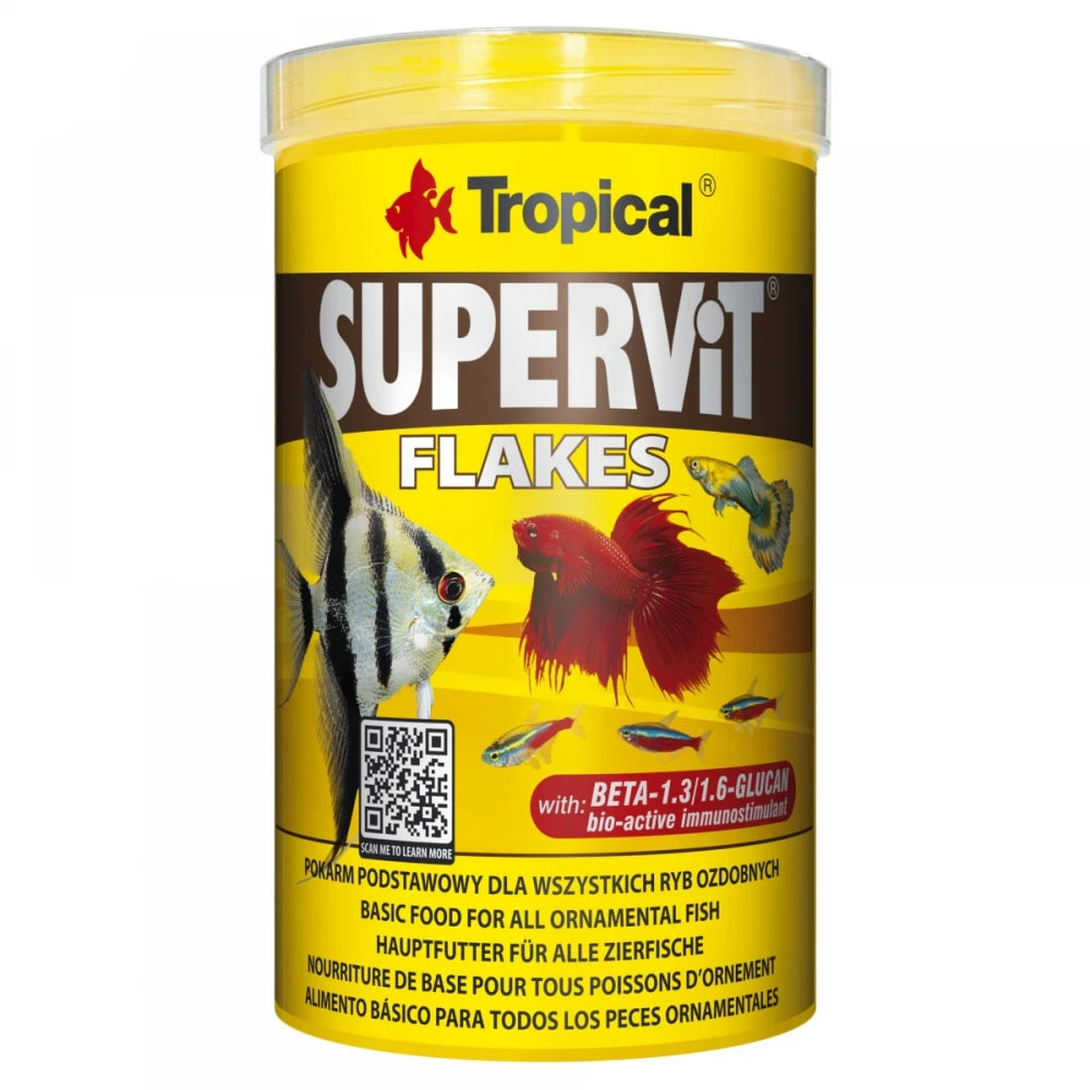 Tropical Supervit Basic Comida de Alta Calidad para Peces al mejor precio -todoastorenimal.com