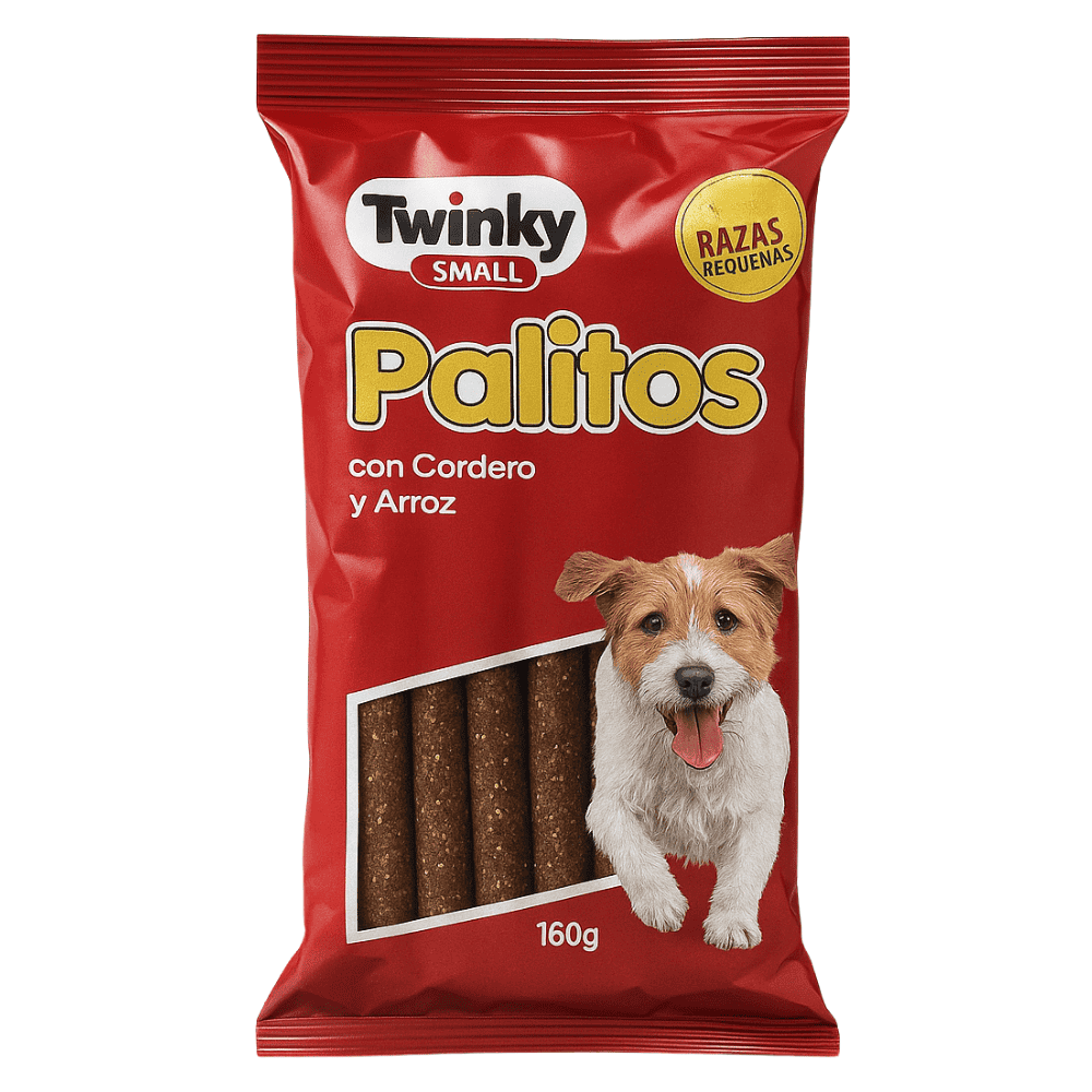 Twinky Palitos de Cordero y Arroz 160 g Snack para Perros al mejor precio -todoastorenimal.com