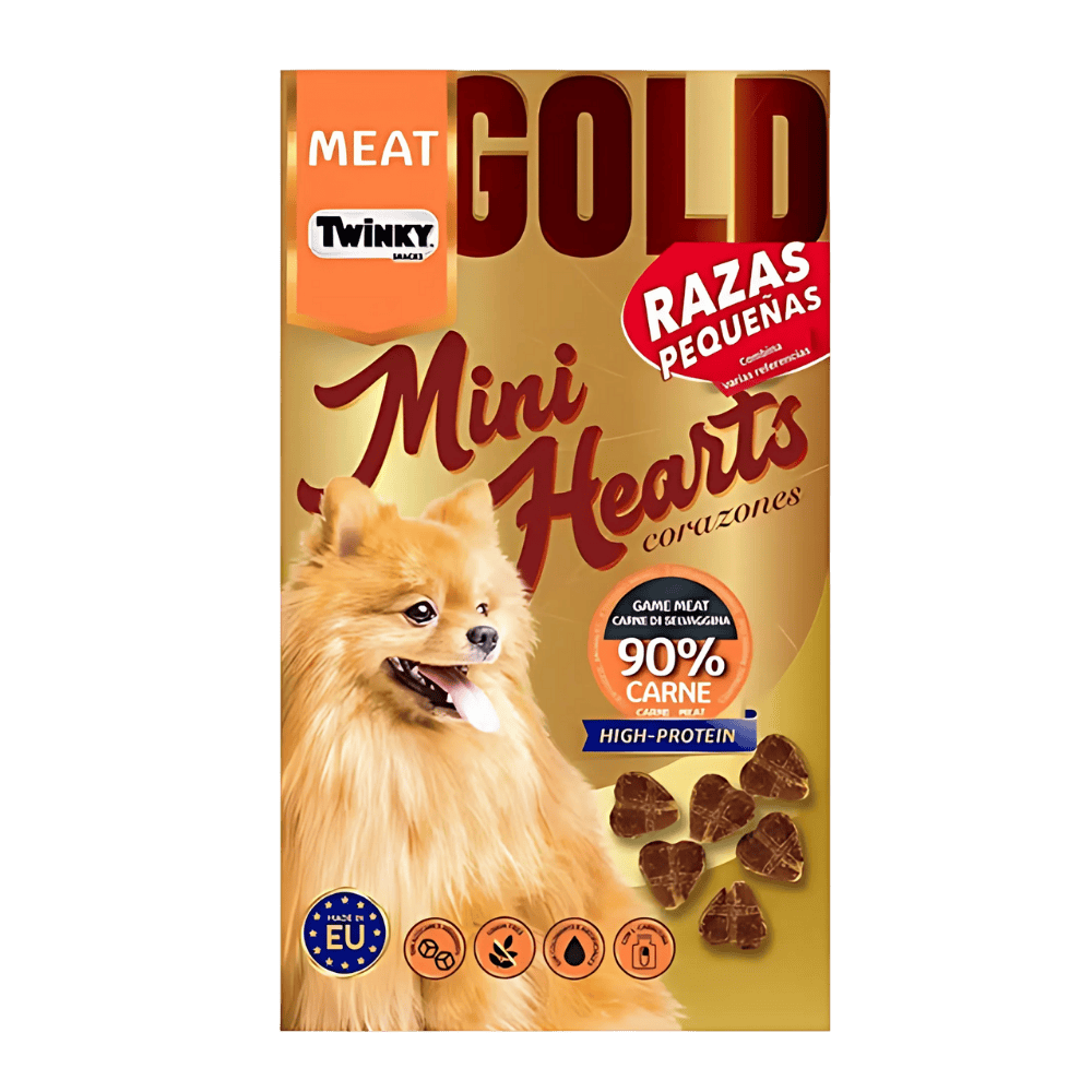 Twinky Snack Minihearts Corazones 60 g para Perros al mejor precio -todoastorenimal.com