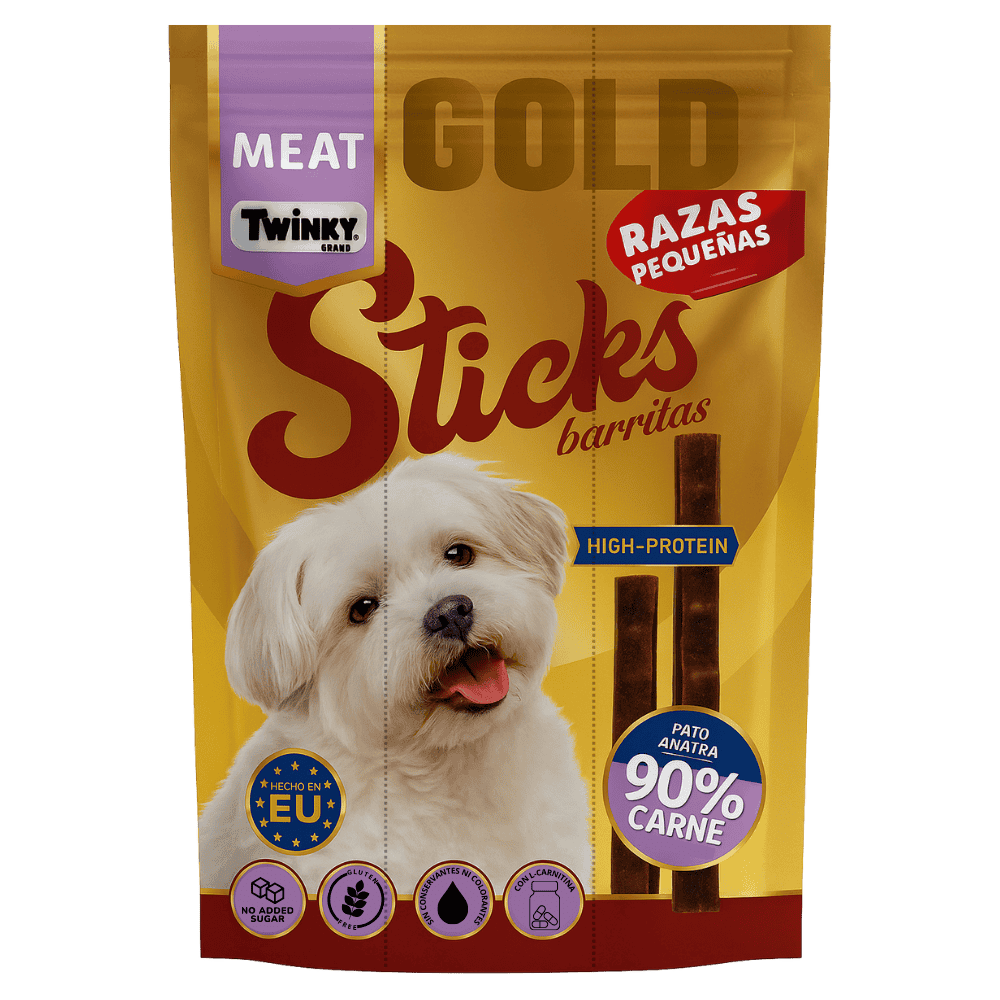 Twinky Sticks Barritas de Pato 3x12 g Snack Alto en Proteina para Perros al mejor precio -todoastorenimal.com