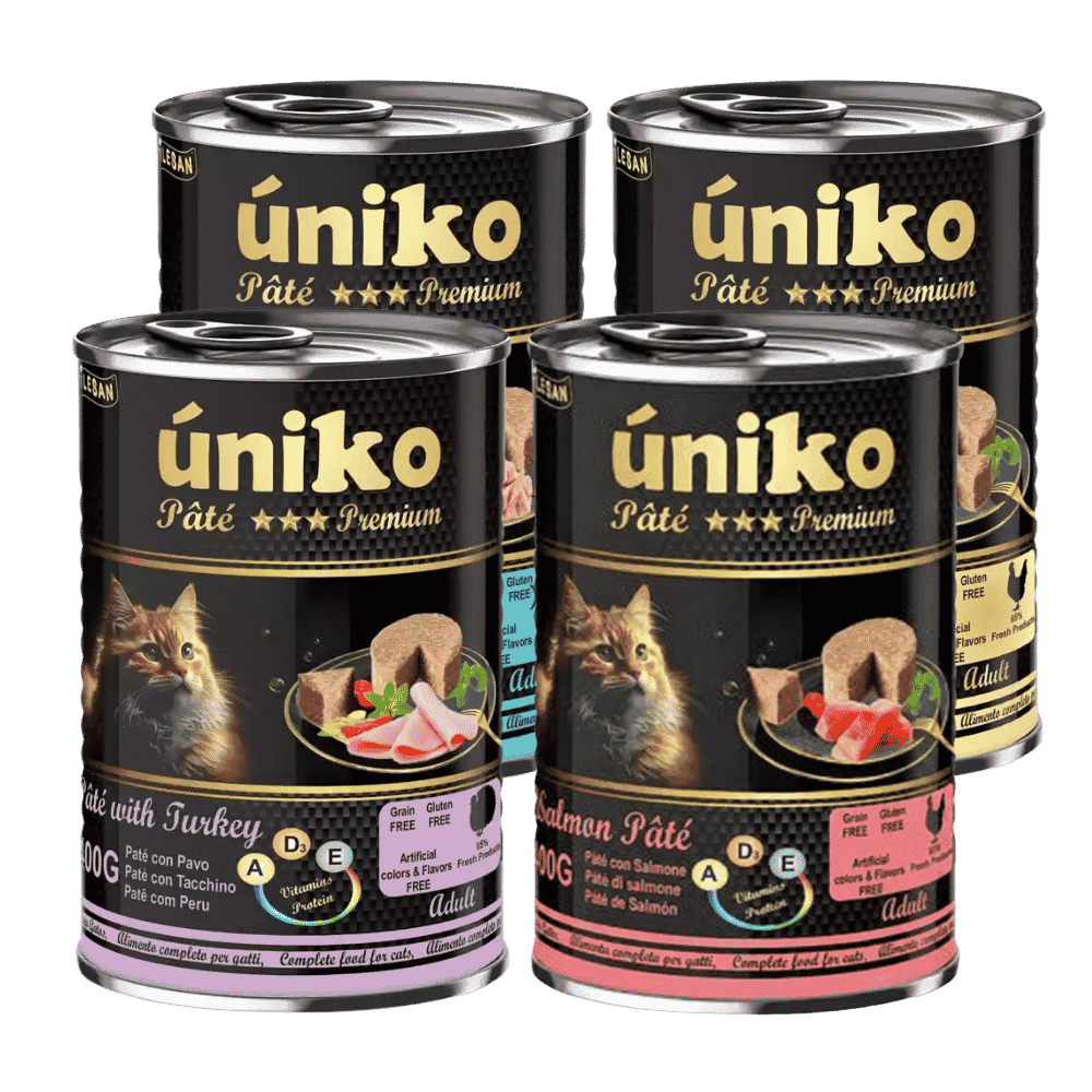 Uniko Comida Húmeda Paté para Gatos 400 g al mejor precio -todoastorenimal.com
