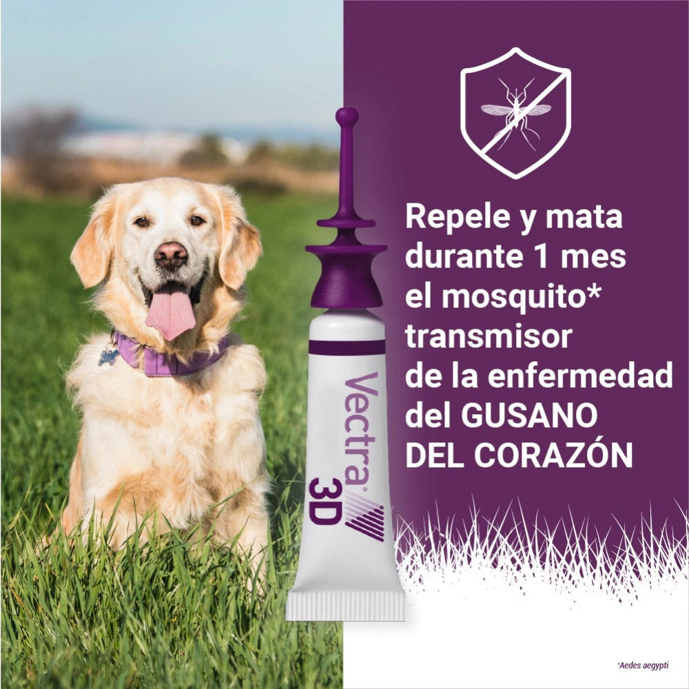 Vectra 3D Pipeta Antiparasitaria para Perros al mejor precio -todoastorenimal.com