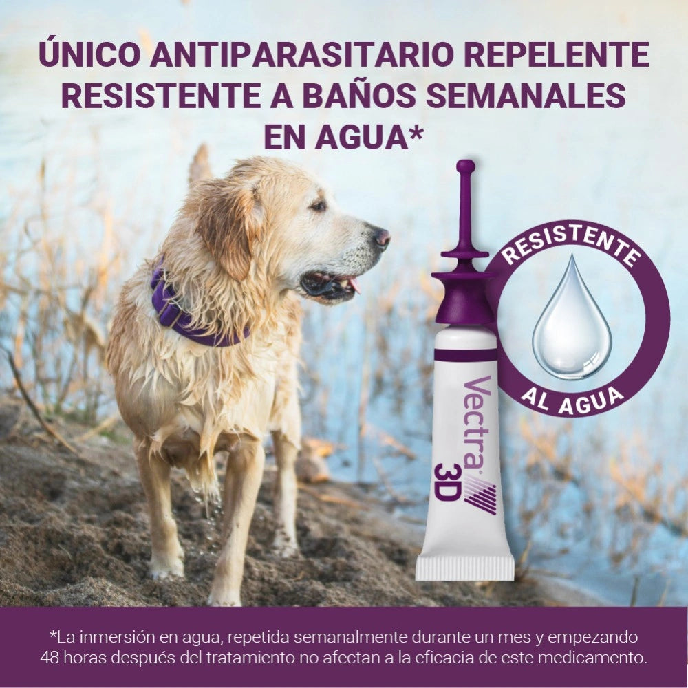 Vectra 3D Pipeta Antiparasitaria para Perros al mejor precio -todoastorenimal.com