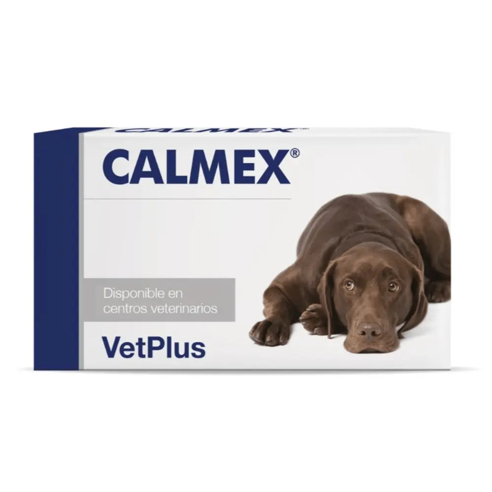 VetPlus Calmex 10 Comprimidos Relajante Natural Complemento Control Estrés y Ansiedad en Perros al mejor precio -todoastorenimal.com