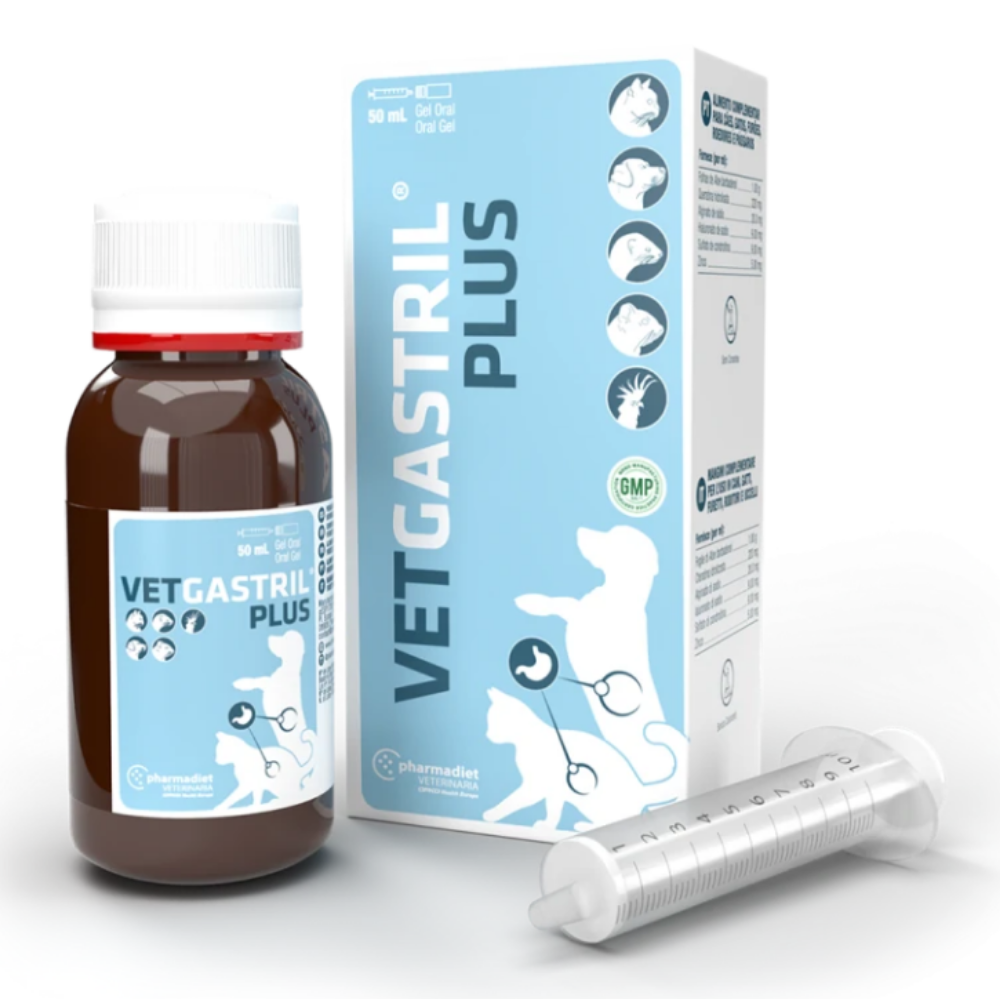 Vetgastril Plus 50 ml (Gastrointestinal) Farmadiet al mejor precio -todoastorenimal.com