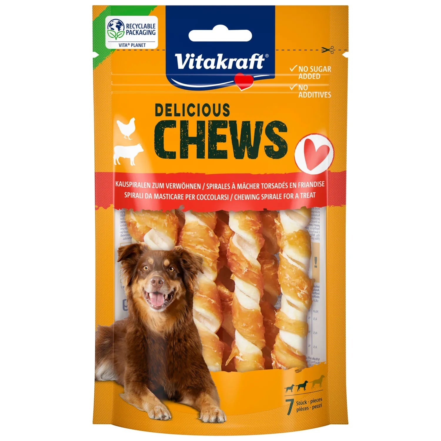 Vitakraft Deli Chews Pollo Snack para Perros al mejor precio -todoastorenimal.com