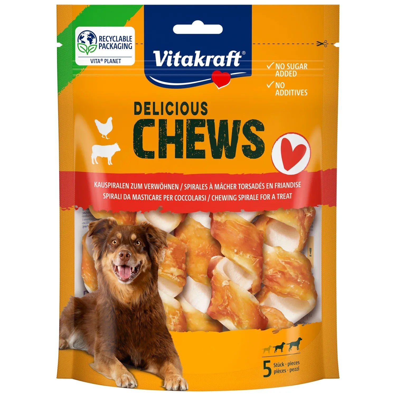 Vitakraft Deli Chews Pollo Snack para Perros al mejor precio -todoastorenimal.com