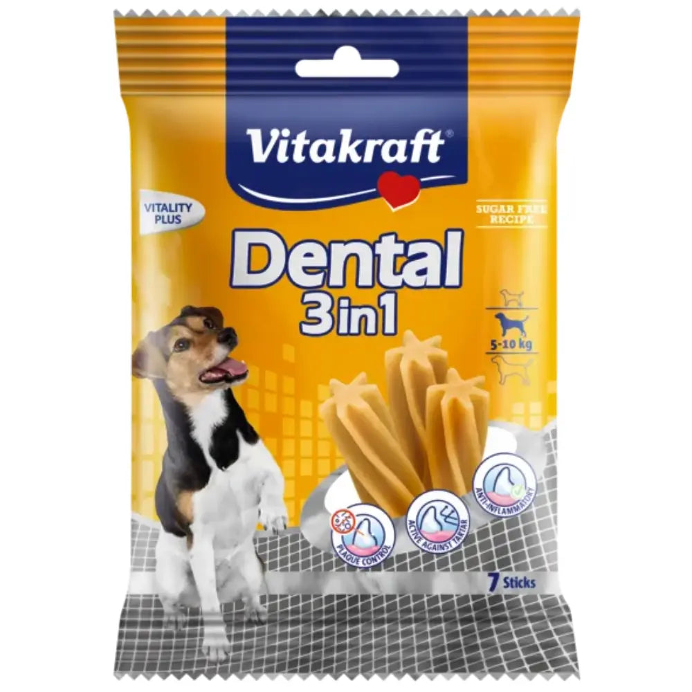 Vitakraft Dental 3 En 1 al mejor precio -todoastorenimal.com