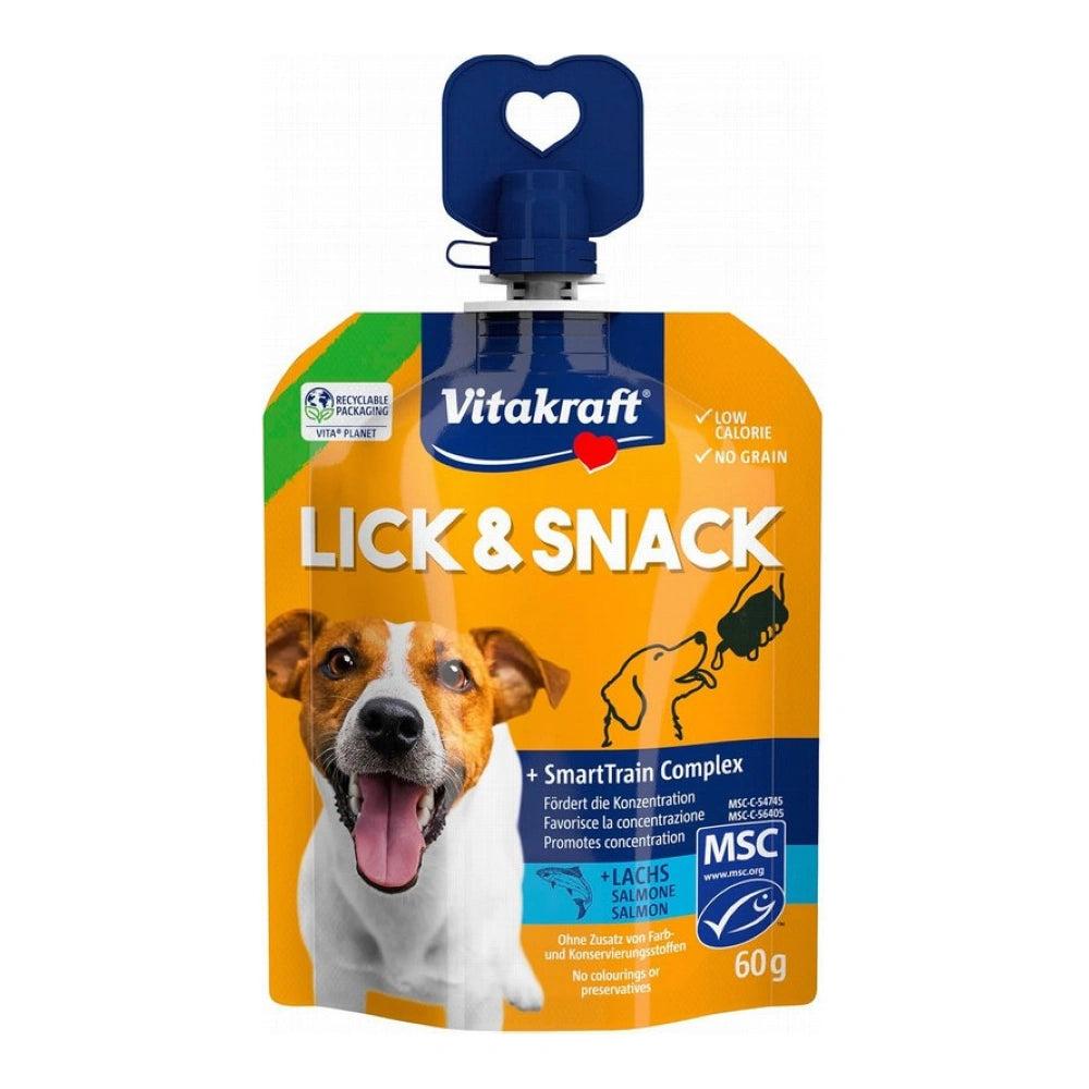 Vitakraft Lick&Snack Train Salsa Snack para Perros 60g al mejor precio -todoastorenimal.com