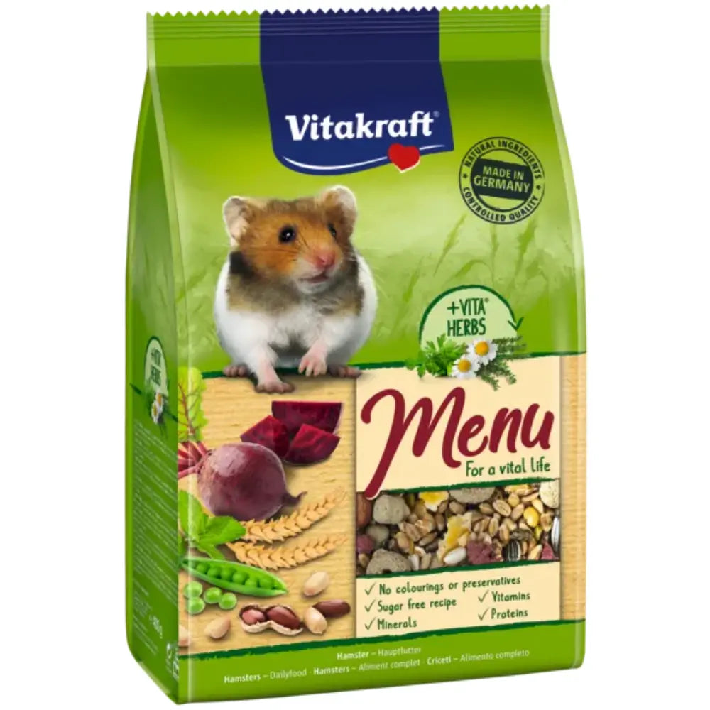 Vitakraft Menu Vital Hamster 400 g al mejor precio -todoastorenimal.com
