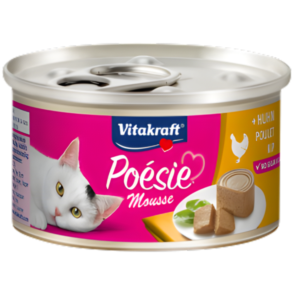 Vitakraft Poesie Mousse 85 g Lata Comida Húmeda para Gatos al mejor precio -todoastorenimal.com
