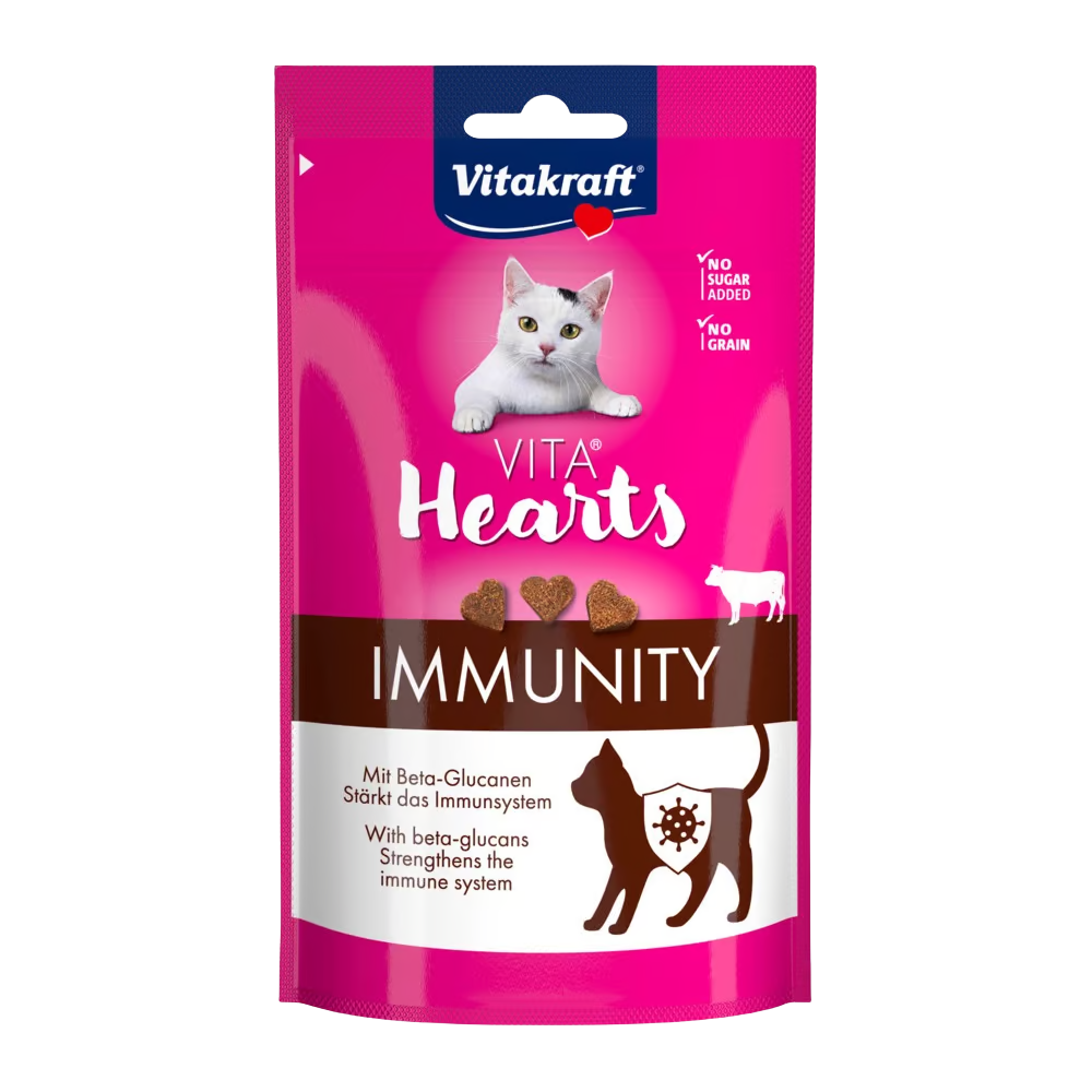 Vitakraft Vita Hearts 40 g Snacks Funcionales para Gatos al mejor precio -todoastorenimal.com