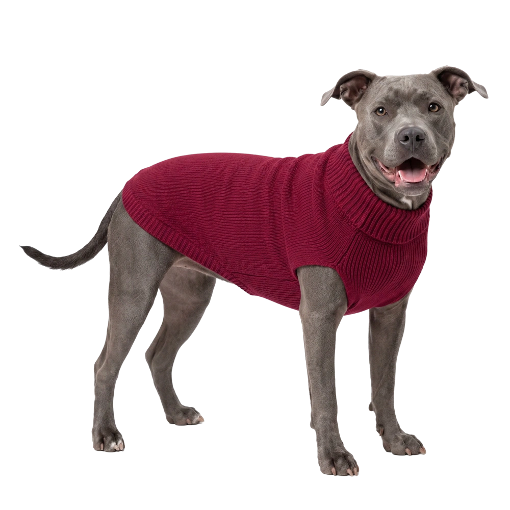 Welova Jersey de Punto Liso Burdeos para Perros al mejor precio -todoastorenimal.com