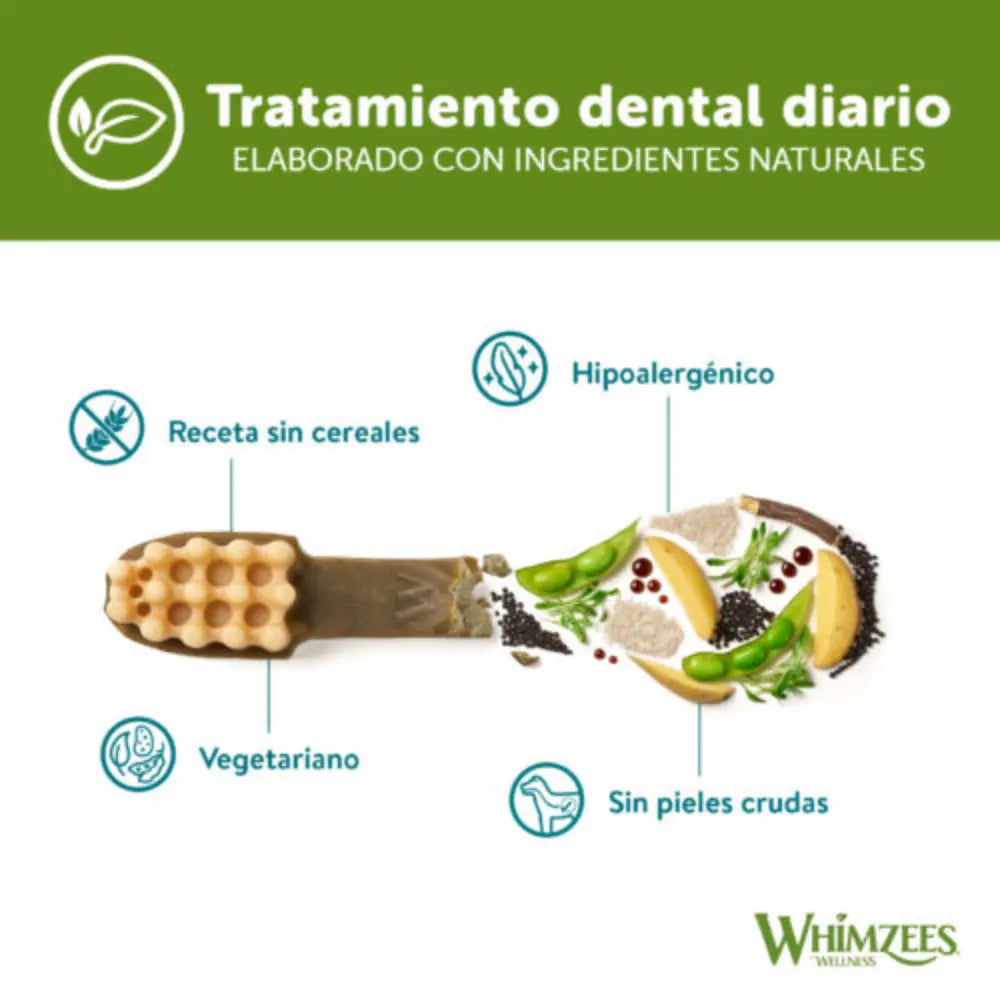Whimzees Cepillo Mix Bolsa 360 g al mejor precio -todoastorenimal.com