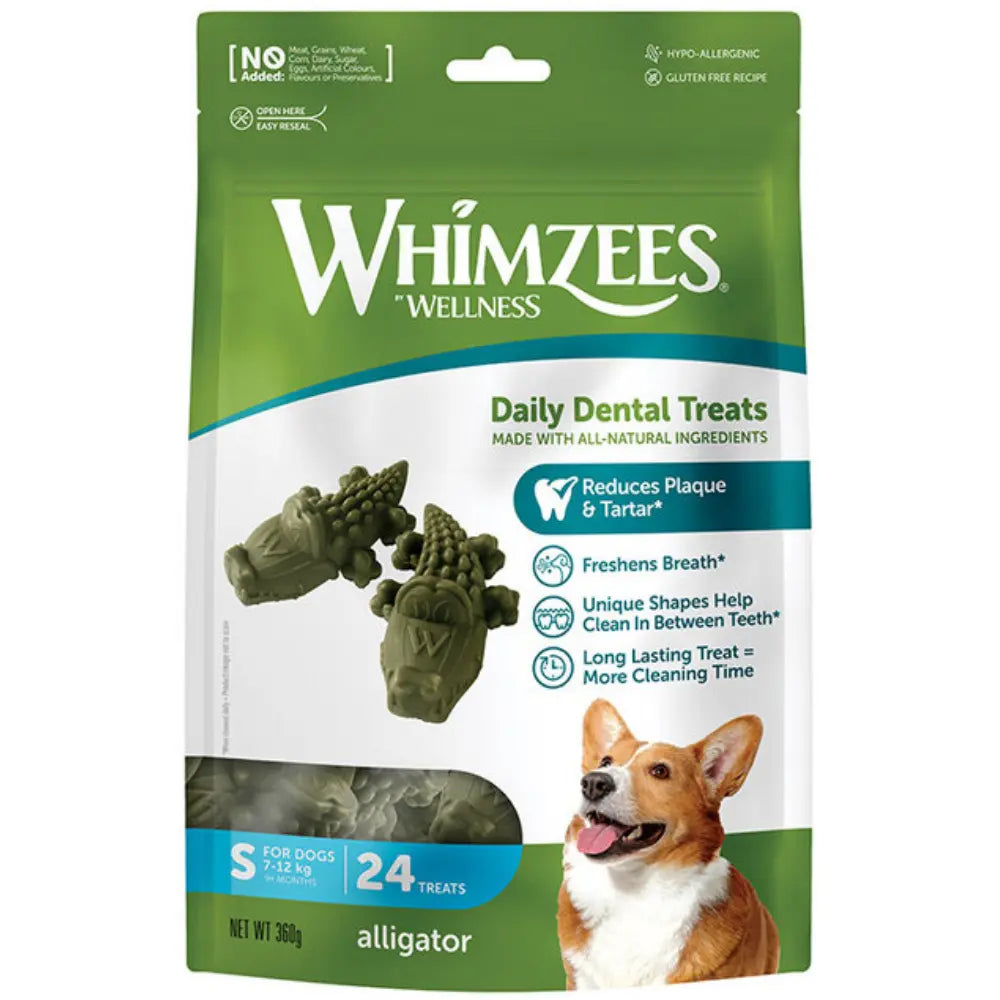 Whimzees Cocodrilo Mix Bolsa 360 g al mejor precio -todoastorenimal.com