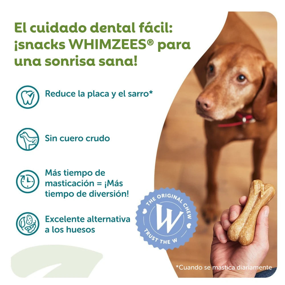Whimzees Ricebone Snack Dental para Perros al mejor precio -todoastorenimal.com