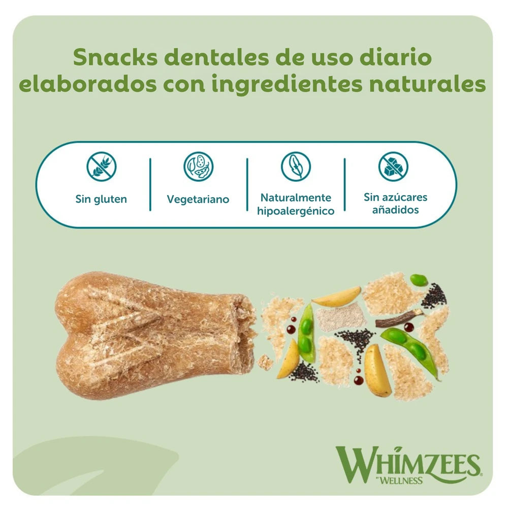 Whimzees Ricebone Snack Dental para Perros al mejor precio -todoastorenimal.com