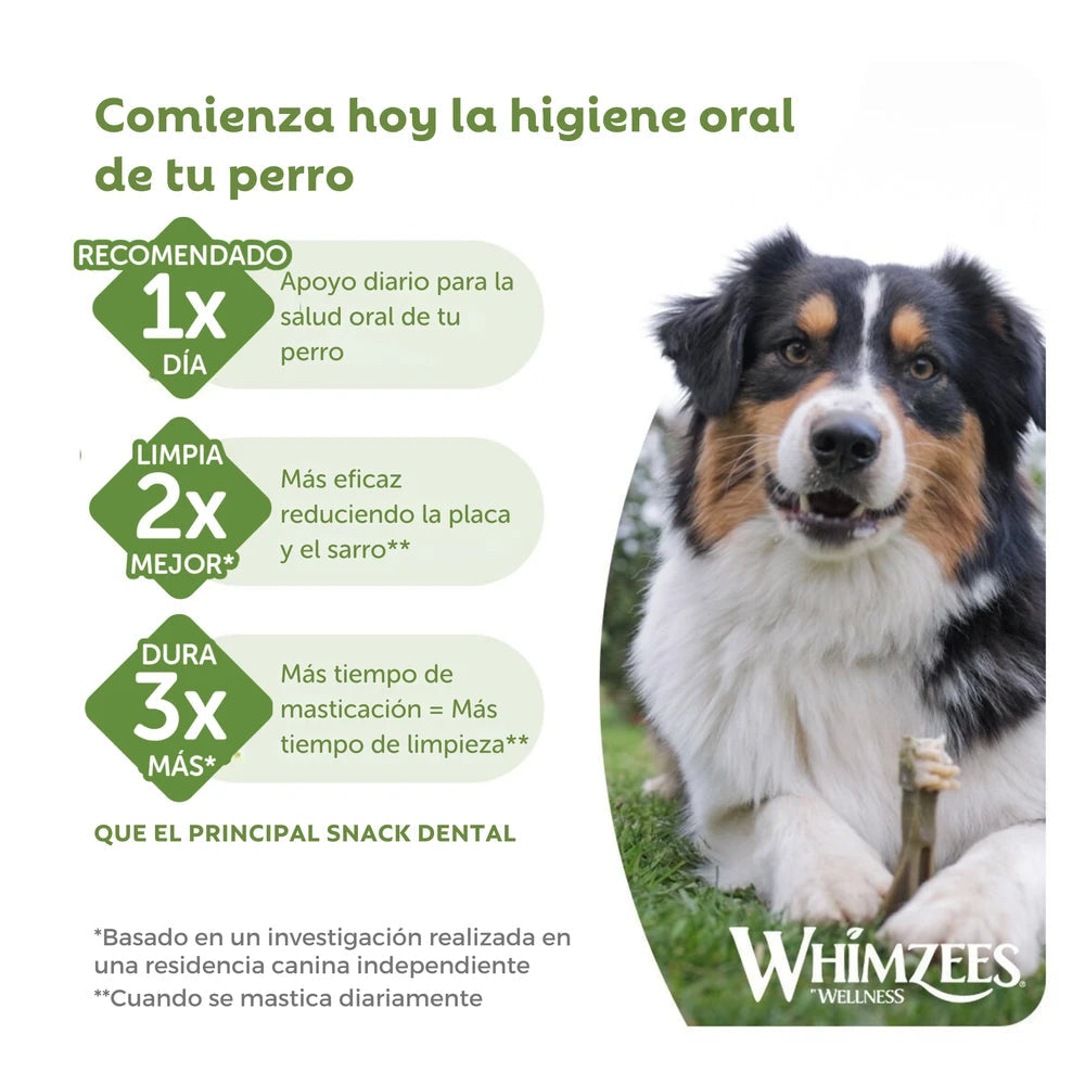Whimzees Ricebone Snack Dental para Perros al mejor precio -todoastorenimal.com