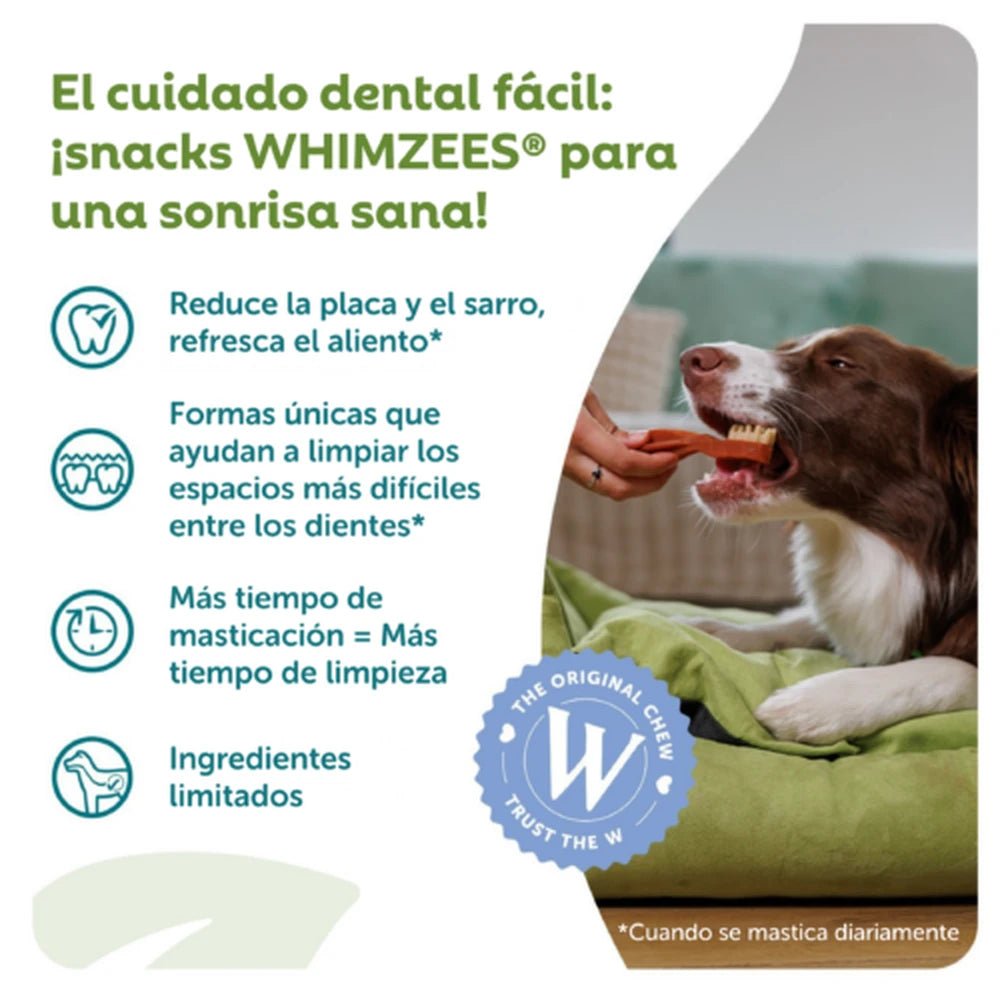 Whimzees Toothbrush Cepillo de Dientes Snack Dental para Perros al mejor precio -todoastorenimal.com