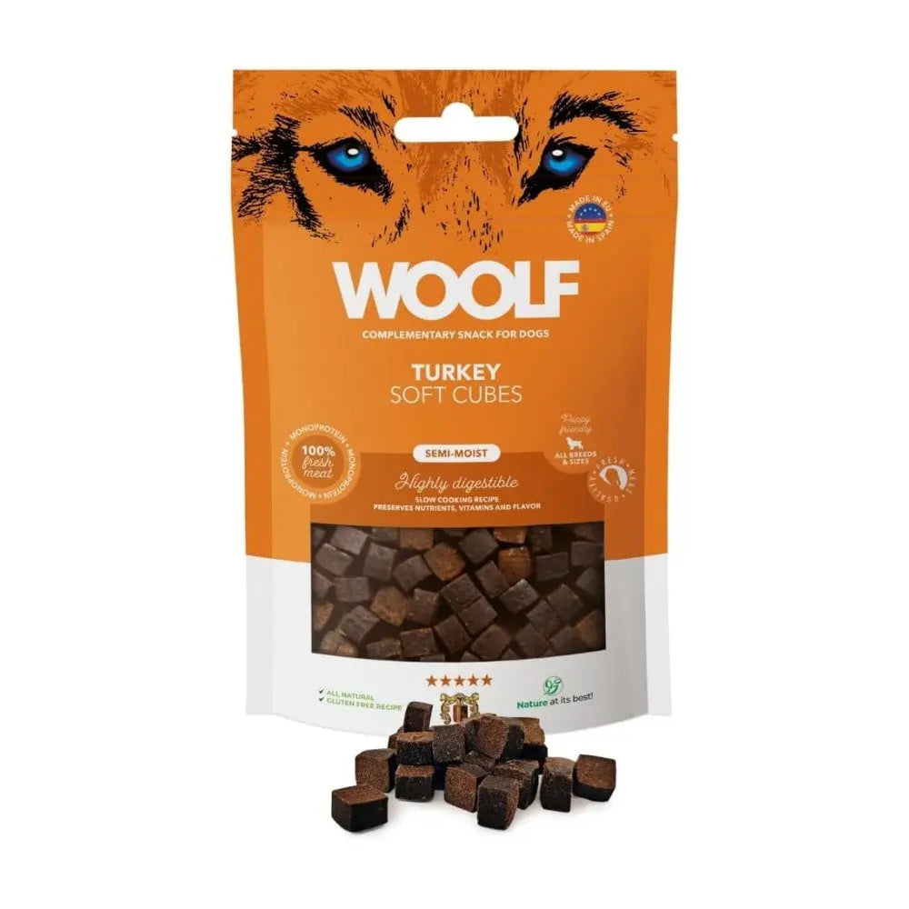 Woolf Snack Natural Semihúmedo para Perros 100 g al mejor precio -todoastorenimal.com