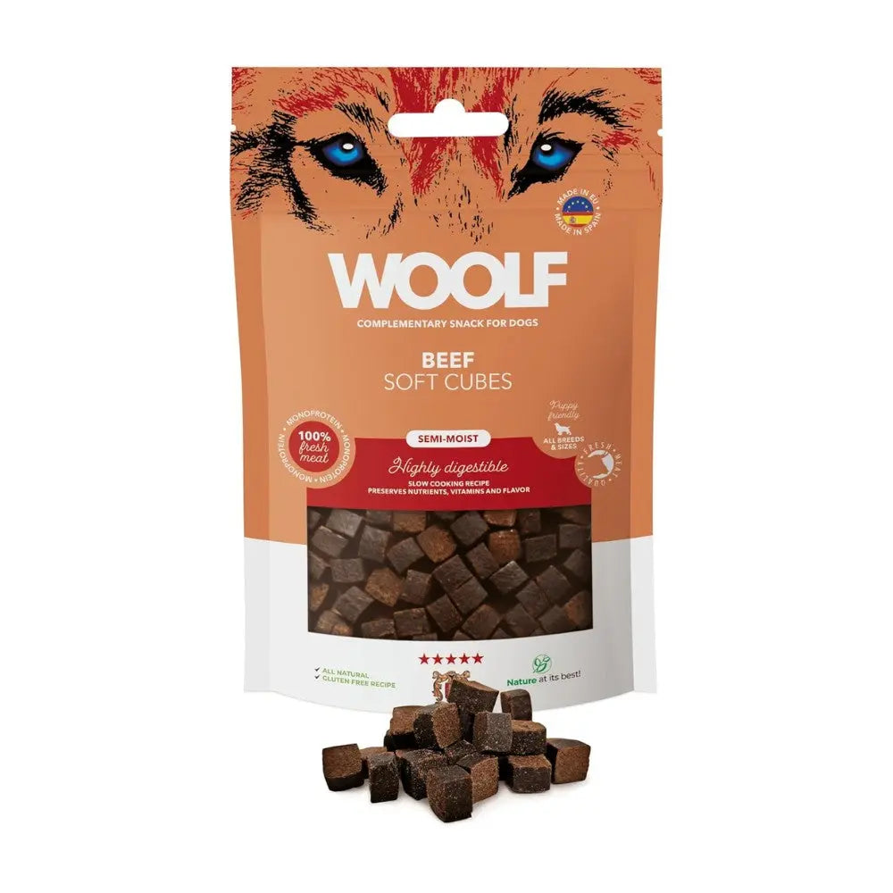 Woolf Snack Natural Semihúmedo para Perros 100 g al mejor precio -todoastorenimal.com